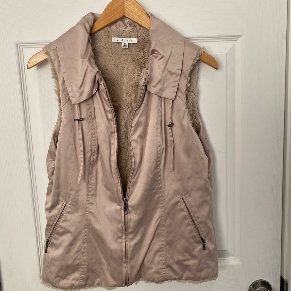 Sleek & Fuzzy vest